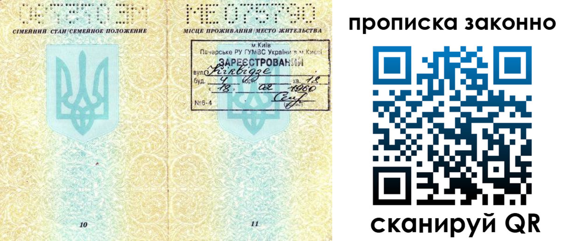 временная прописка в Жуковском